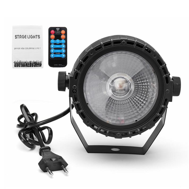 30W LED Stage Light Remote Control RGB + UV Self-propelled/Voice Control/DMX512 For DJ Bar Party Bar