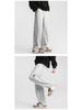 Muxiu Menswear: Trendy Striped Wide-Leg Sweatpants for Men and Couples