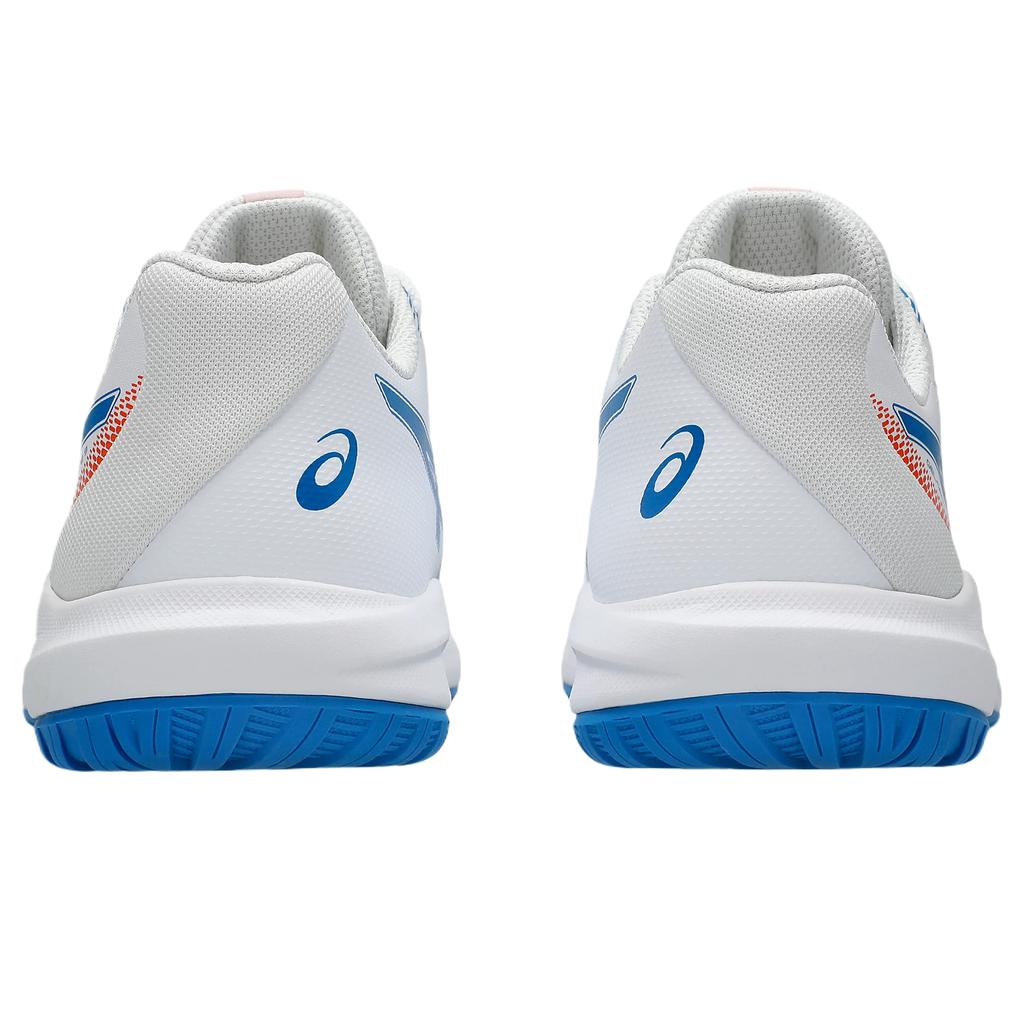 ASICS Gel Dedicate 9 GS White Directoire Blue Kids Sneakers 1044A085-100