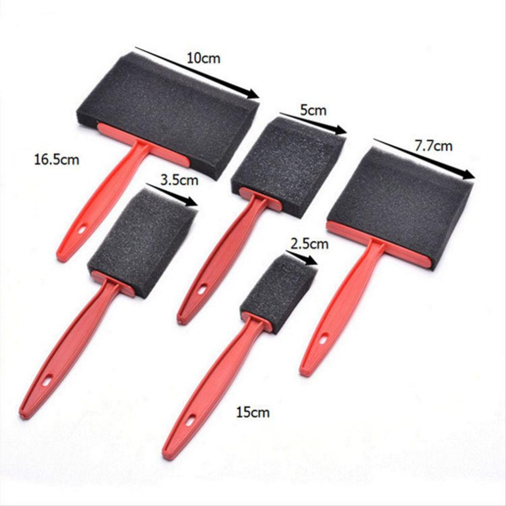 5Pcs Kids Sponge Brushes for Graffiti Painting Tool