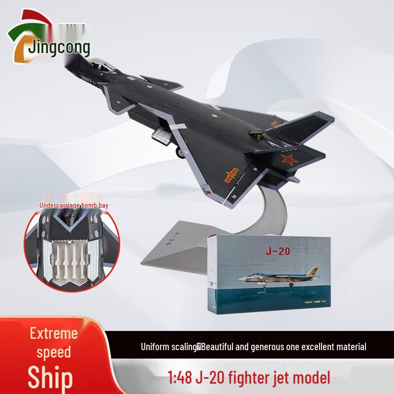 Jing Cong J-20 Fighter Jet Model