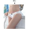 Women Sexy Plus Size Low Waist Hip Lifting Lace Embroidered Triangle Briefs