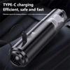 Cordless Car Dust Collector Set Electric Handheld Vacuum Washable 4 in 1 Dust Buster  Home Cleaning