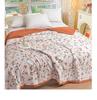 Cool Cotton Summer Quilt: Machine-Washable, Lightweight, Breathable Blanket for Single or Double Beds