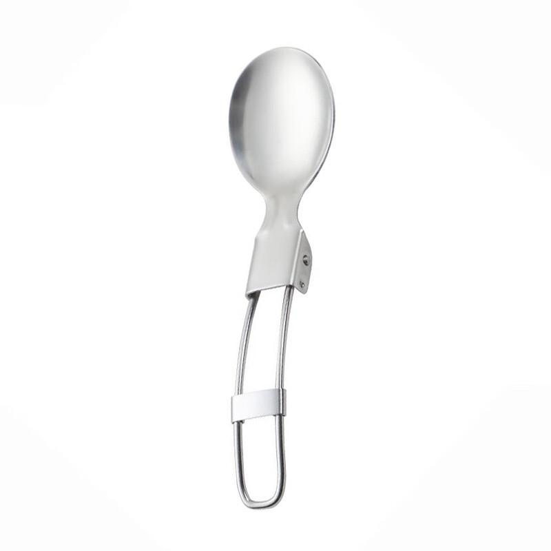 Wutuo Portable Folding Titanium Camping Cutlery Set