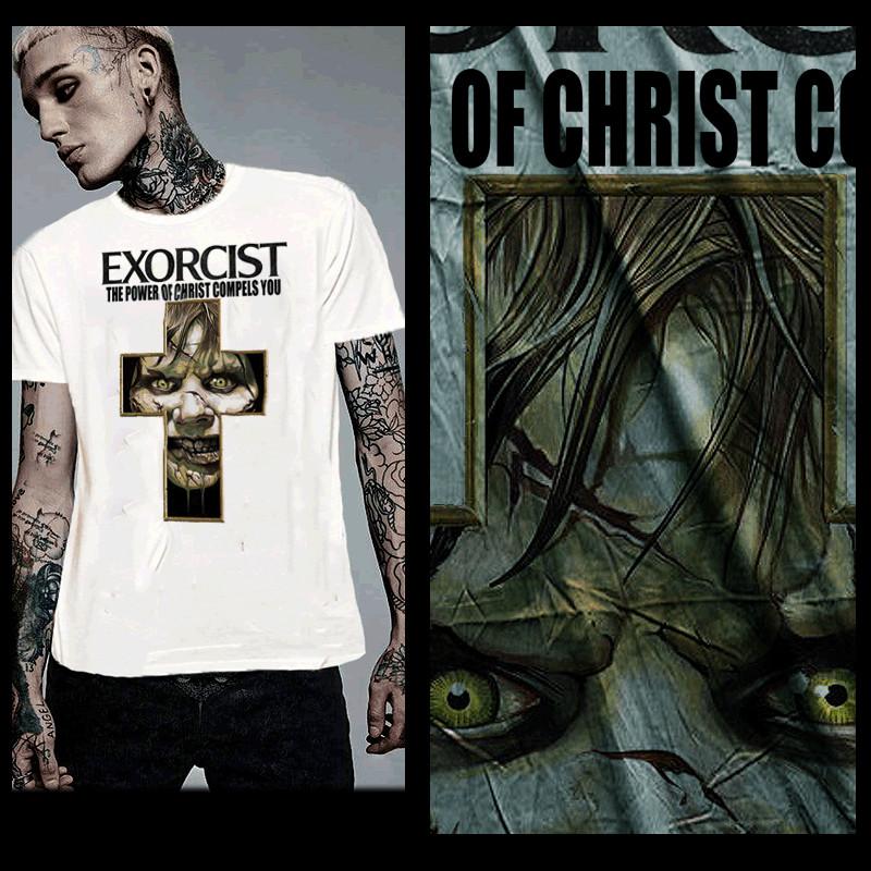 

Occult T-Shirt Satanic Demon Evil Possession Behemoth power compels you Tee 4XL