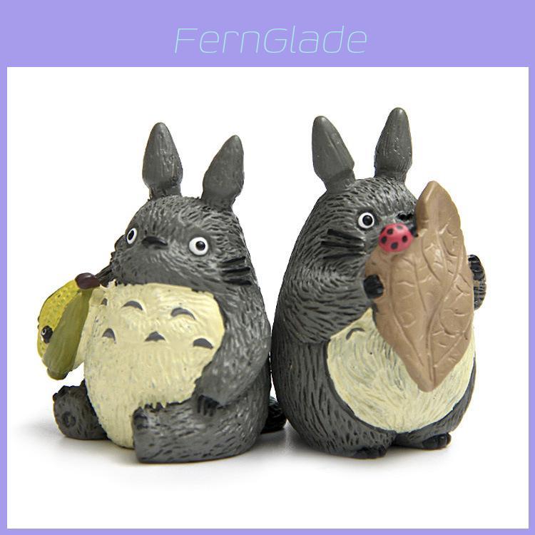 Cartoon Mein Nachbar Totoro Harz Miniatur Für Sukkulentengarten Pflanzen Dekoration Geschenk Für Naturliebhaber
