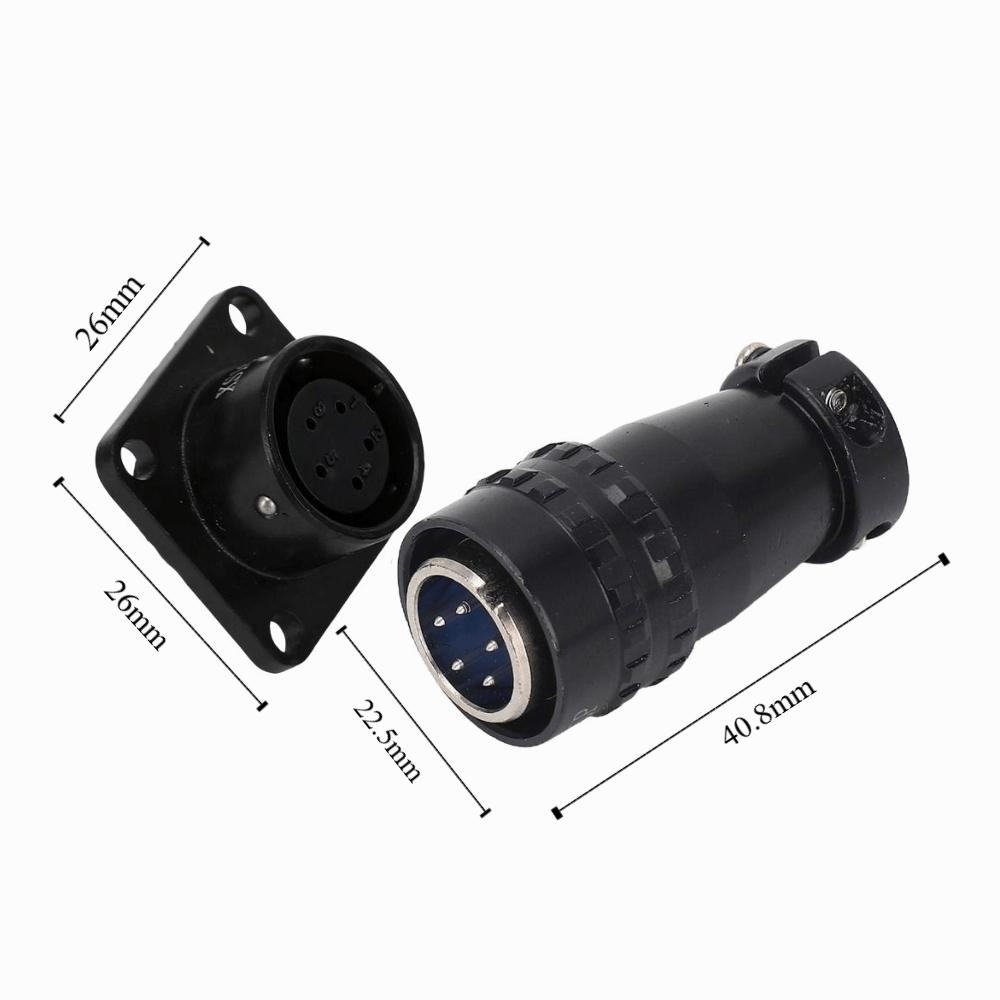 5 Pin Panel Luftfahrtsteckverbinder XS16J5P Stecker Buchse Luftfahrtstecker Buchse Strom