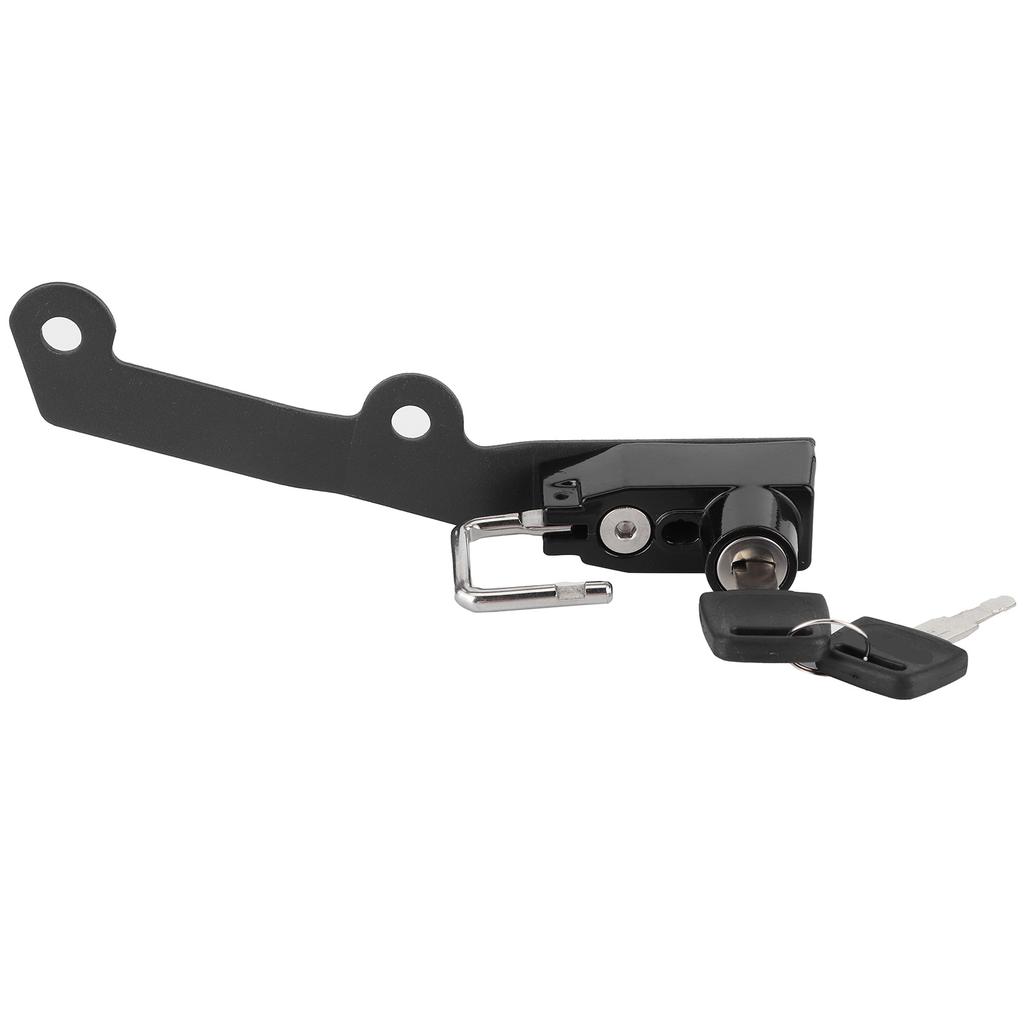 Motorcykelhjälmlås Aluminiumlegering Stöldskydd med 2 Nycklar Passar för Kawasaki Z1000 2014 2017