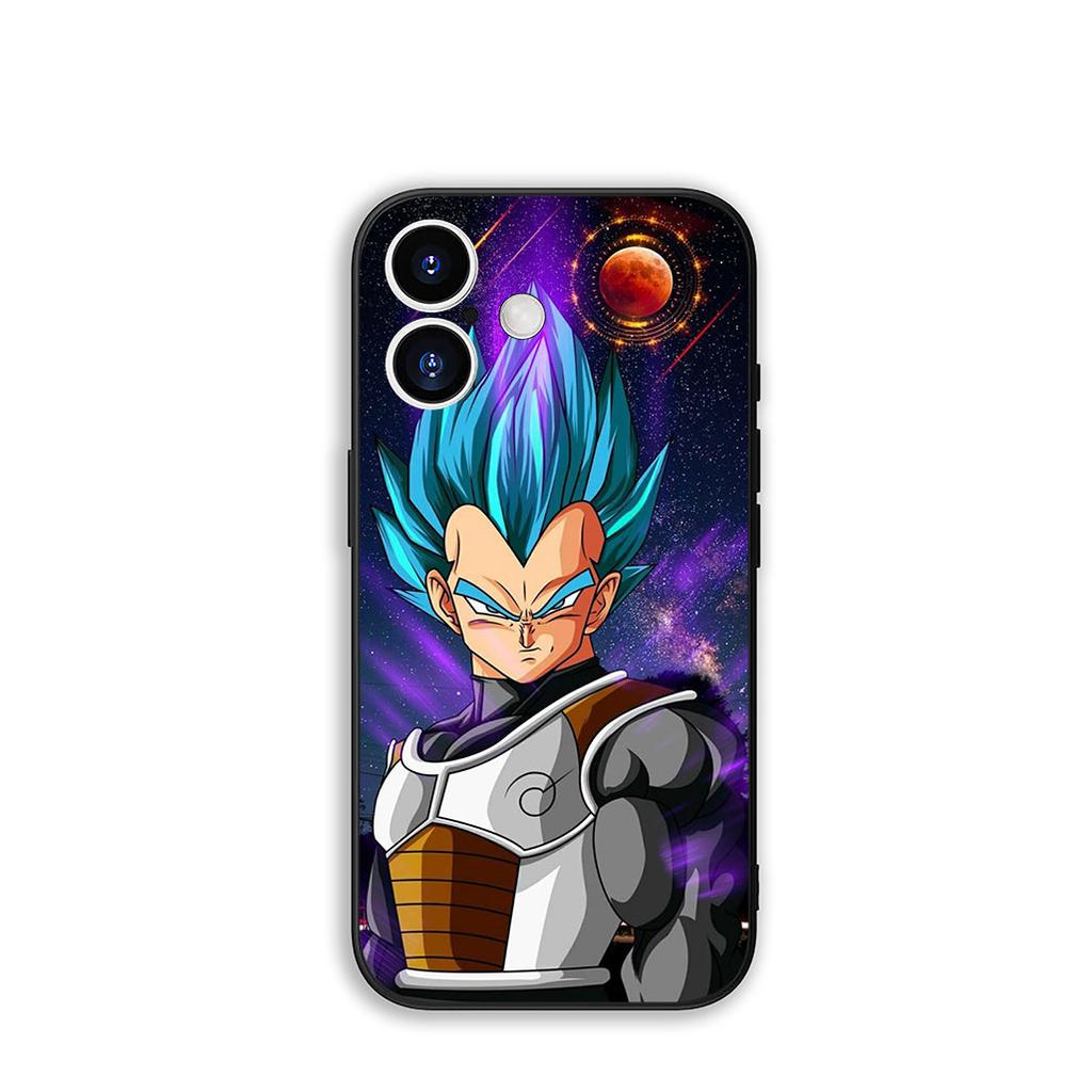 Phone Cover Cartoon Dragon Gokus Ball Vegeta for Apple iPhone 16 15 14 Plus 13 12 Mini 17 Pro Max + ProMax 16E Air 15+ Case
