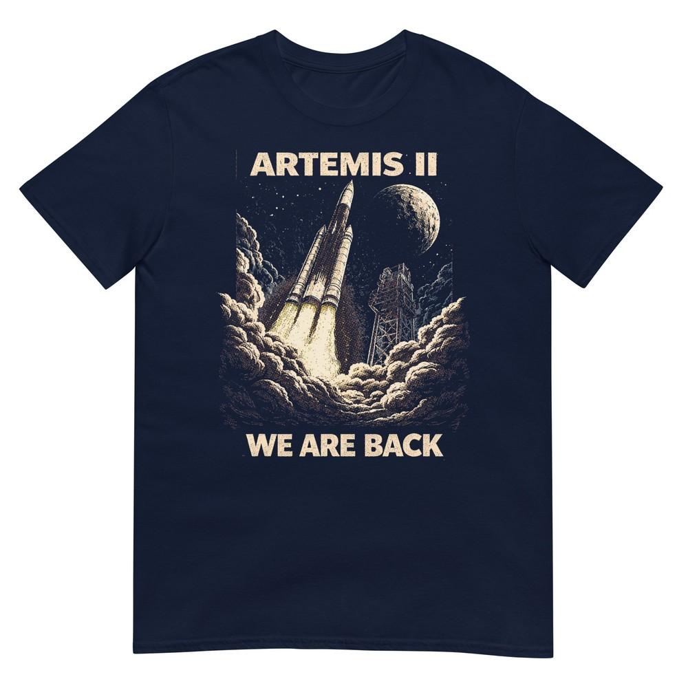 Artemis Ii Rocket Launch Mission To The Moon Artemis 2 TShirt S