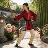 Mulan Cosplay Costume For Women With Polyester Spandex For Stage And Costume Play