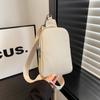 High Quality Genuine Leather Women Chest Bag Fashion Back Pack Multifunctional Mini Backpack Cow Leather Female Crossbody Bag
