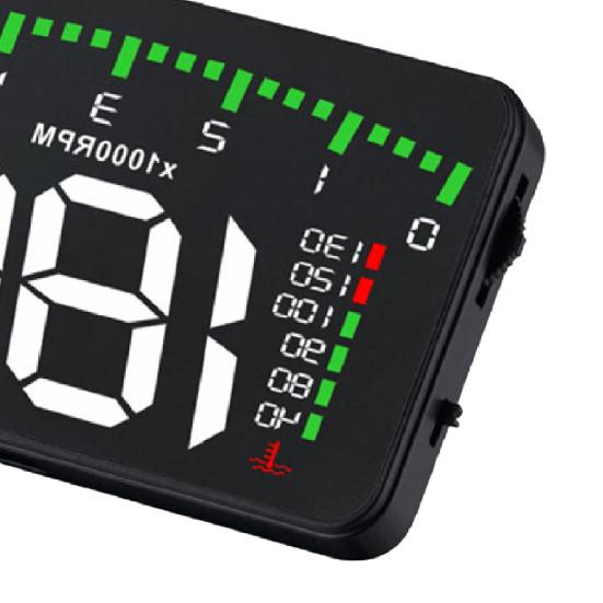 A900 Windshield Projector Convenient Wide Compatibility Stable 3.5-Inch Head-Up Display