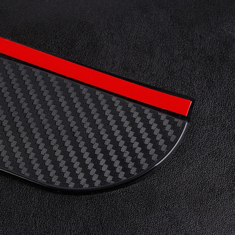 Kolip 2Pcs Universal Car Rearview Mirror Rain Eyebrow Snow Guard Sun Visor Shadow Protector