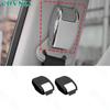 Seat Belt Buckle Adjust Frame For Jeep Patriot Compass 2011-16 ABS Carbon Fiber