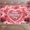 Party Supplies Large-size Decorations Banner Lightweight Valentine’s Decor For Valentine’s Day Gift Celebration