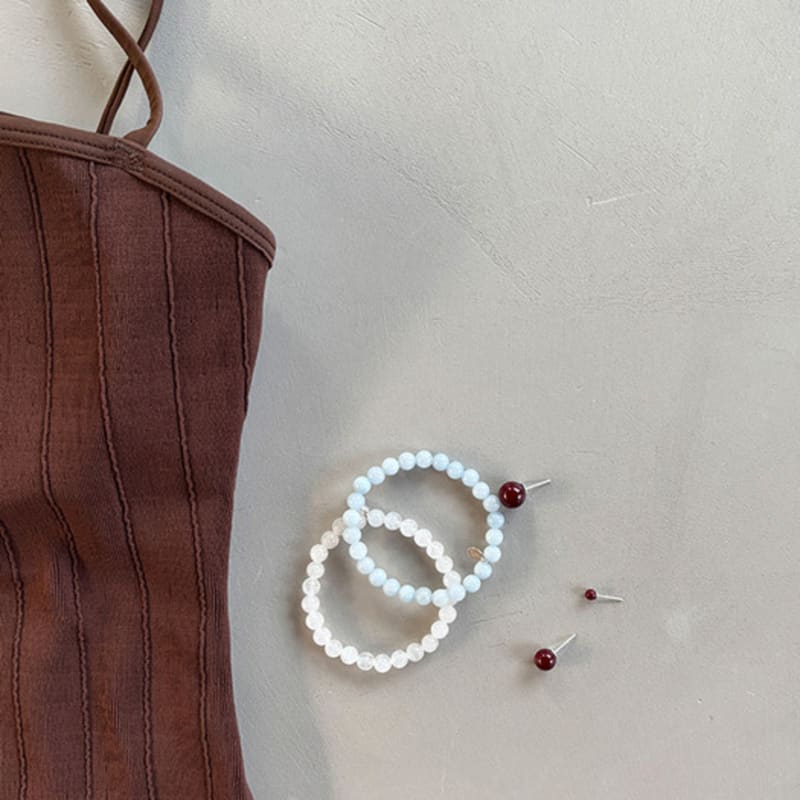 modernlike silver 925 ice stone bracelet