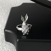 Stack This Order Rabbit Ring Niche Design Sense Advanced Sense Cold Wind Opening Personality Ring Female Tide