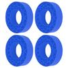4Pcs Silicone Tire Insert Fit for SCX10 III 106x42mm Vibrant Color 1.9in Tire Foam Set Red