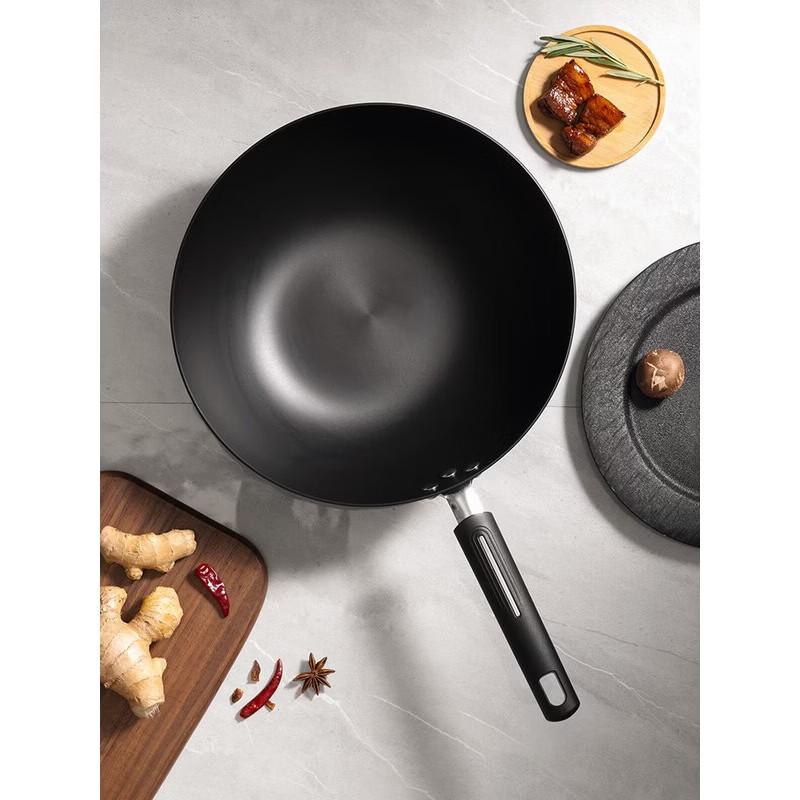 

COOKER KING 32cm Cast Iron Non-Coated Wok