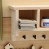 1/12 Dolls House Accessories Dollhouse Simulation Mini Wall Shelf Hanging Rack Model Dollhouse Living Furniture Decoration