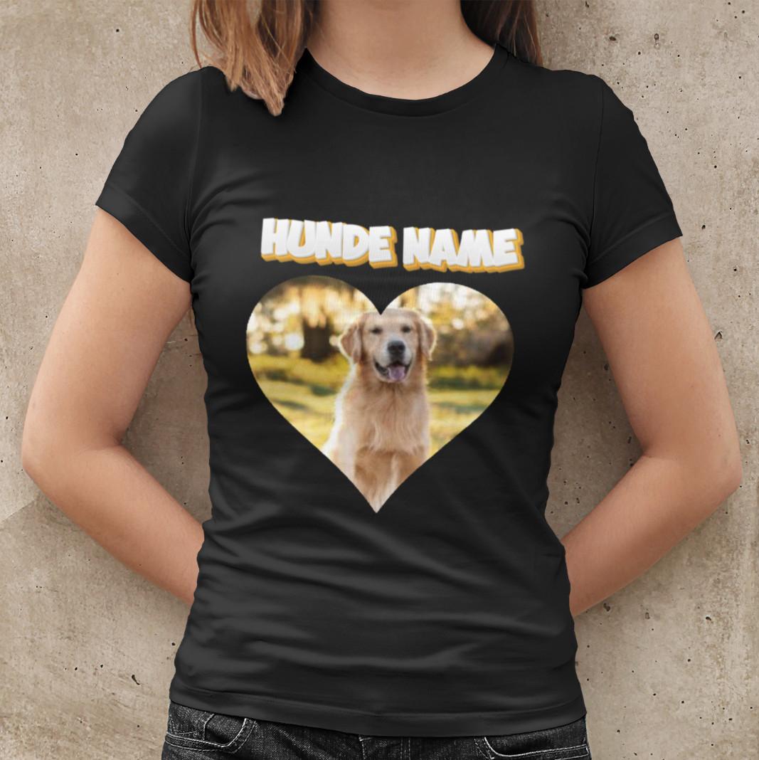 

Personalisiertes Hunde Spruch RIP Gedenken an Verstorben Hund DOG Damen Shirt 2XL