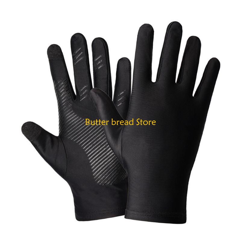 W89C High Elasticity Antislip Cooling Gloves for Cycling Fitness Fishing and Driving