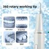 Limpador de dentes elétrico ultrassônico portátil, removedor de tártaro, dispositivo de clareamento dental portátil com limpeza visual.