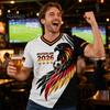 Camiseta Ligera con Ventilador para Hombre, Camiseta de Alemania, Camiseta para Aficionados al Fútbol, Camiseta Deportiva de Secado Rápido con Escote en V y Bandera Alemana, Símbolo Elegante para Partido de Fútbol