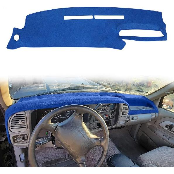 Dashboard Cover Dash Cover Mat Pad  Fit for 1995-1996 Chevy Chevrolet Silverado C1500 C2500 C3500 K1500 K2500 K3500 Tahoe Suburban,GMC Sierra Yukon