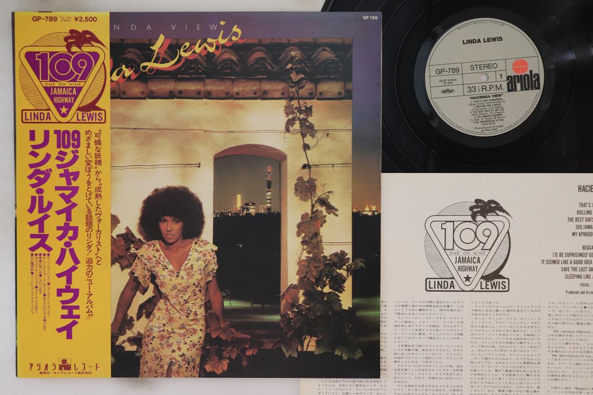 

LP Record LINDA LEWIS Hacienda View GP789 ARIOLA 1979 Japan Obi SoulFunk Used