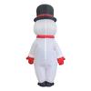 Inflatable Christmas Snowman Costume Funny Clothes Christmas Snowman Costume Air Blow-Up Suit Holiday Party Cosplay Costume