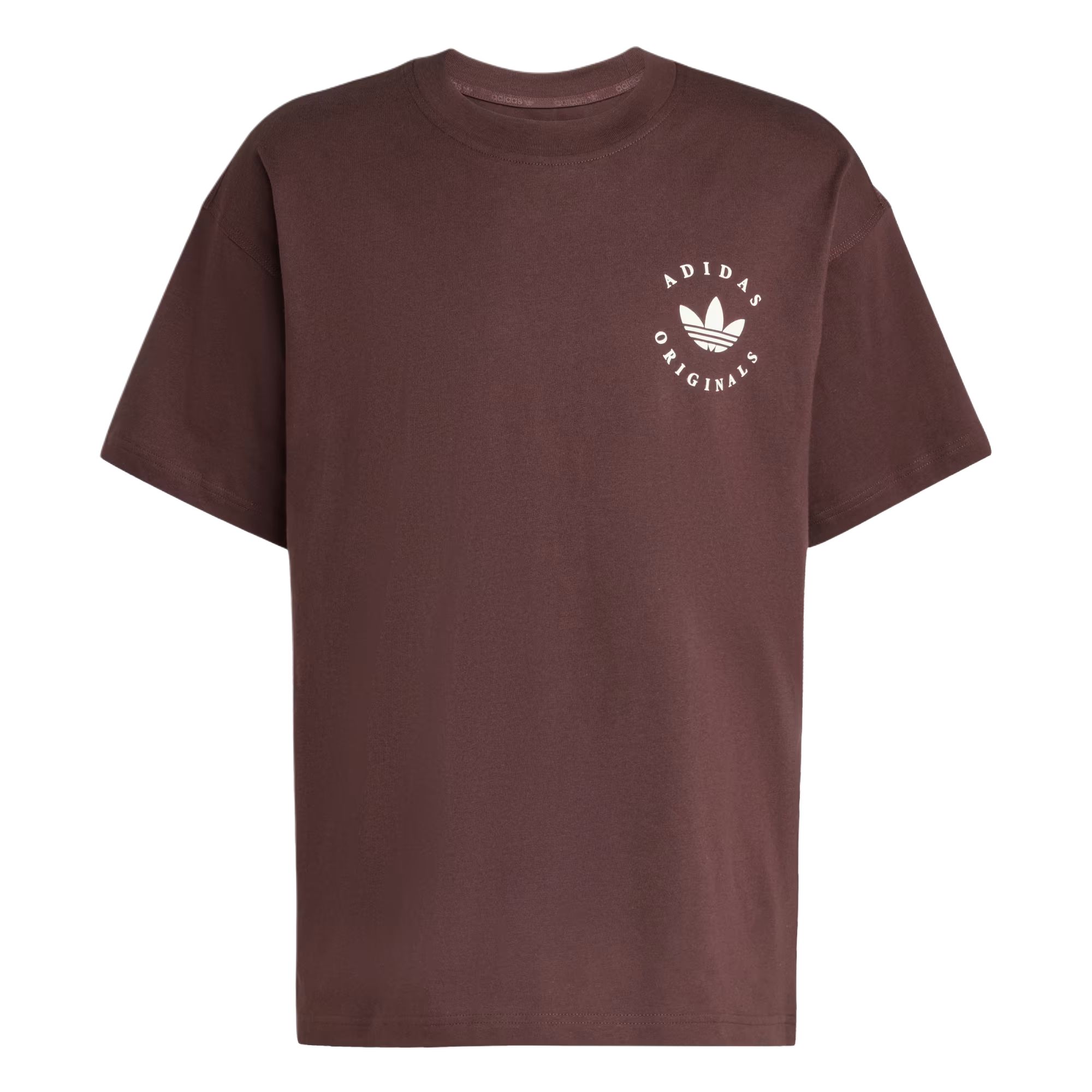 Adidas Originals Trefoil SS25 Curved GFX Loose Fit Knit Short Sleeve T-Shirt Men Tops KG9865 S
