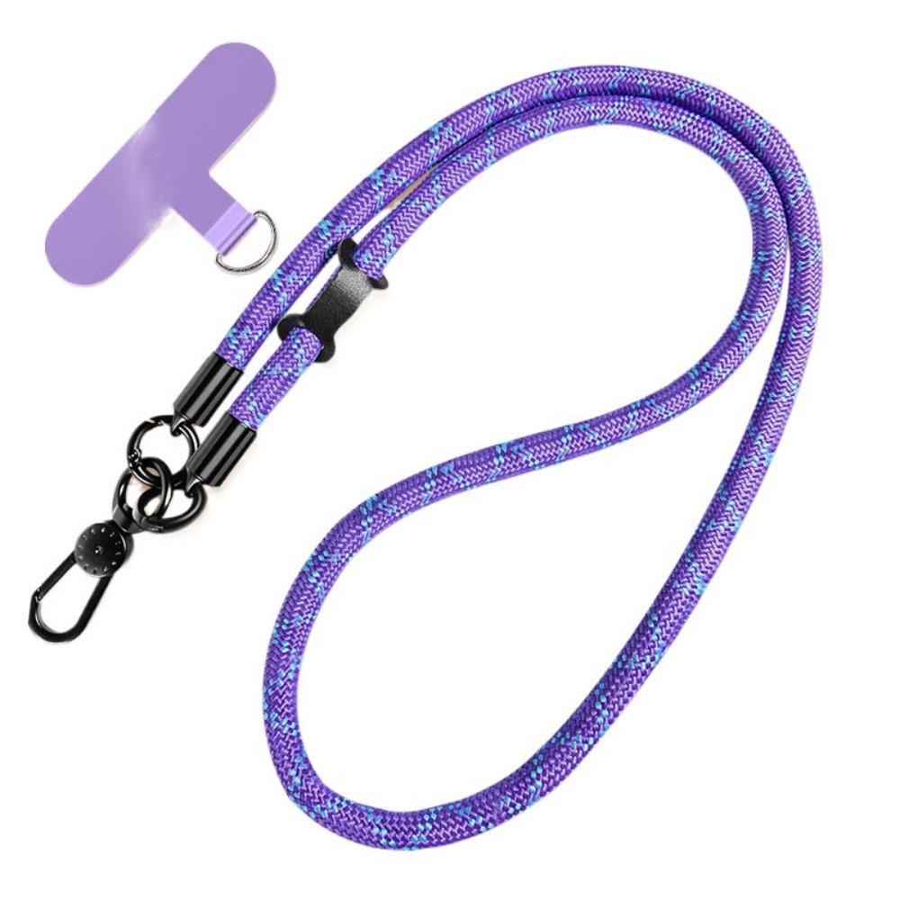 

Anti Winding Mobile Phone Lanyard 360° Rotation Mobile Phone Chain Travel Outdoor фиолетовый