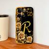 Per Cover Telefono Redmi 15C 4G 5G Fiori Nome Lettere Morbida Silicone Liquido Custodia a Protezione Totale Per Redmi 15 C Alloggiamento Antiurto