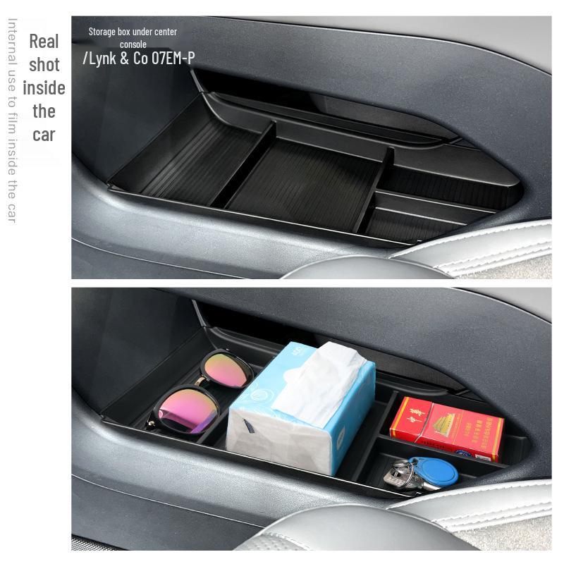 Lynk & Co 07 EM-P Lower Center Console Storage Box & Organizer