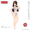 Azone International Elegant Lace Bra Panties Light Blue X AZONE Original Q'z & Set, White, 1/6 Scale, Q'z Body, Costume/QZC
