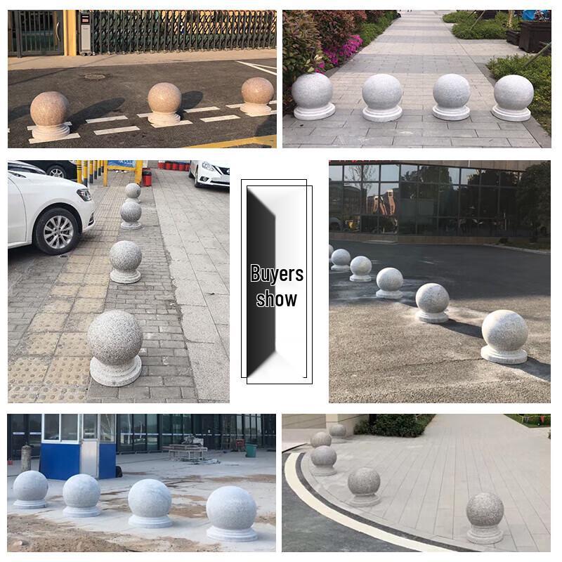 Outdoor Decorative Granite Stone Pillar