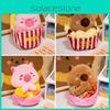 Popcorn Lotus Capybara Fries Plush Toy Cartoon Stuffed Doll Gift Decoration