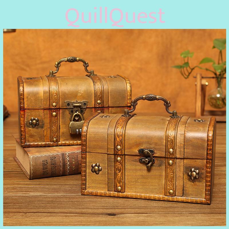 Organizer Wooden Classic Boxes For Desk Storage And Home Decorations Gifts