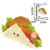 Doctor Star Children's Western Fast Food Assembly Playset - Small Building Blocks for School Gifts
