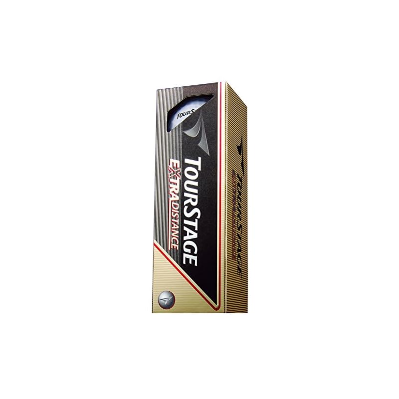 BRIDGESTONE TOURSTAGE Extra Distance Golf Balls, 1 dozen (12 balls), White, TEWX