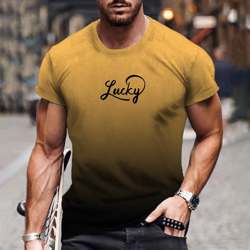 Summer America Men’S T-Shirt Short Sleeved Tops Loose Fashion Casual Shirt Simple Tees Harajuku Handsome Oversized Men Clothing