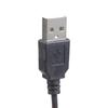 Quiet Inline Duct Fan 3 Adjustable Speeds USB 5V for Greenhouses Solar Panel Power Adapter Smoky Extraction Odor Removal