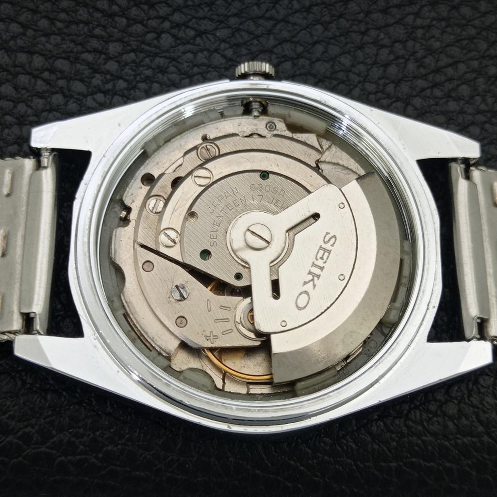 JAPAN VINTAGE REFURBISHED SEIKO AUTOMATIC 6309A MENS BROWN DIAL WATCH a443158-1