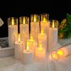 Acrylic LED Candle Atmosphere Light with Remote - Ideal for Romantic Birthday and Party Decorations.
