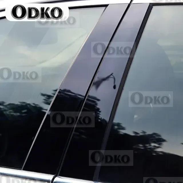 Car Pillar Posts Decoration Window Molding Cover Stickers Fit For MERCEDES CLS C219 2006-2011 Auto Styling