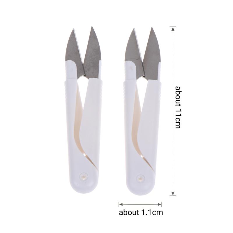 Folding Spring Loaded Scissors Portable Mini Sharp Cutter Spring Loaded Safety Cover For Home Student Sewing Craft Cutting