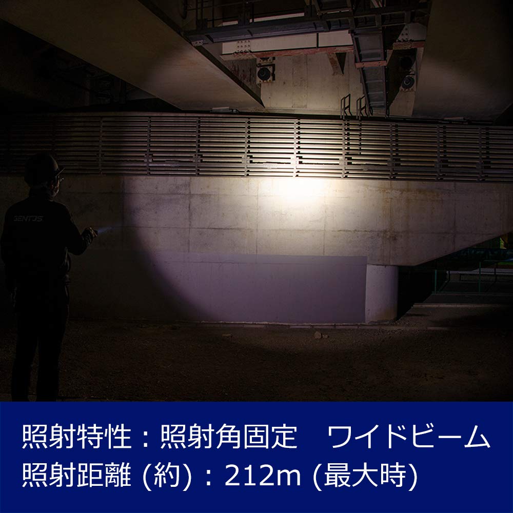 GENTOS Soldios USB Rechargeable LED Flashlight Lumens 2 Hours of Operational Run Time High Color Rendering Warm Requires Dedicated Rechargeable ANSI W